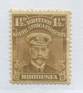 Rhodesia KGV 1 1/2d perf 15 mint o.g. hinged - Picture 1 of 1