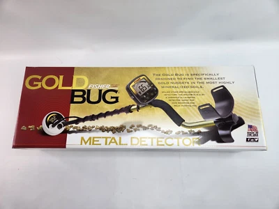 Fisher Labs Gold Bug Metal Detector - Black - GOLDBUG - Brand New