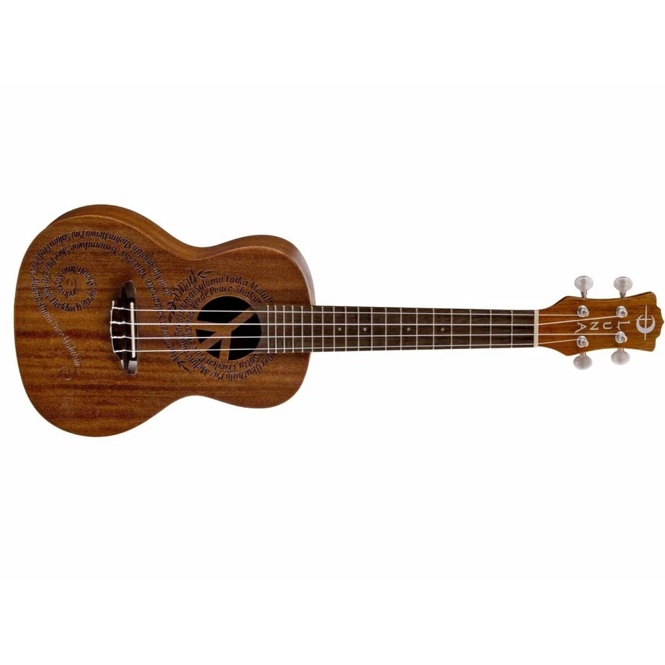 Luna Guitars Maluhia Peace Concert Ukulele - Image 1 of 3