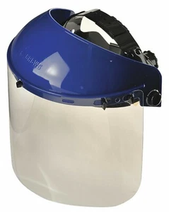 NEU LIFT-UP! KLAR KUNSTSTOFF VOLLGESICHTSSCHUTZ MIT VERSTELLBAREM STIRNBAND GESUNDHEITSWESEN PPE - Bild 1 von 12
