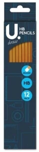HB Bleistifte Radiergummi Spitze Kinder Home Office Schule (12er-Pack) - Bild 1 von 2