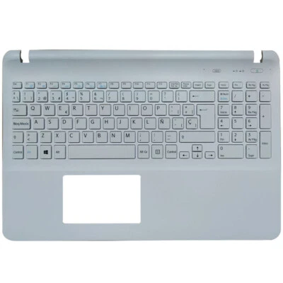 PARA SONY SVF1532C4E SCF1532C5E SVF153B1YM SVF154B1EL Teclado Blanco Español Foto 1 de 2