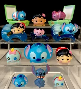 Raro! Disney Tsum Tsum LILO & STITCH set di 17 personaggi e supporti in vinile Scrump Angel - Foto 1 di 24