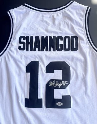 God Shammgod Signed Autographed Providence Flyers Jersey Psa/Dna Coa Wizards - Image 1 of 4