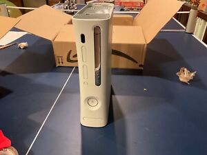 Microsoft Xbox 360 Console -120GB Hard Drive White UNTESTED