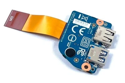 MSI Sword 15 A12UC Original Doble Placa USB con Cable K1F-1030078-J36 Foto 1 de 2