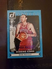 2014-15 Panini Donruss Scoring Kings Press Proof Purple 182/199 Bob Pettit #42