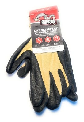 Grease Monkey Cut-Resistant Work Gloves Nitrile Coating Large Brand New - image 1 of 4