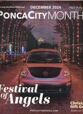 PONCA CITY MONTHLY December 2024 Festival of Angels Kaw Lake Christmas Gift Guid - Image 1 of 3