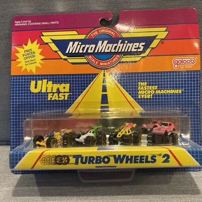 Micro Machines 1988 Turbo Wheels #2 Ultra Fast Buggy Formula Funny Car Galoob - Image 1 of 4