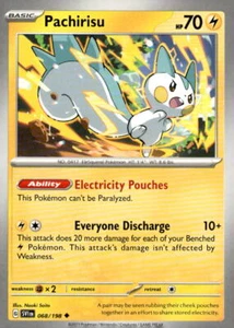 SV01: Scarlet & Violet Base Set #068/198 Pachirisu - Picture 1 of 2