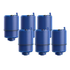 AQUA CREST Water Filter Replacement for RF-9999® Faucet , NSF Certified, 6 Pack - Picture 1 of 8
