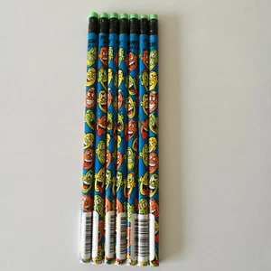 7 Vintage RETRO 1990'S PENTECH Brooks Funny Faces No 2 PENCILS - Picture 1 of 8