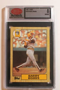 1987 Topps Barry Bonds #320 Baseball ROOKIE card 8 NM-MT SPORTS COLL. DIGEST - Picture 1 of 6