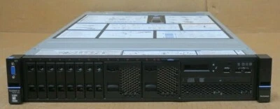 Lenovo x3650 M5 5462-AC1 2x 12-Core E5-2680v3 2.5GHz 64GB Ram 8-Bay 2U Server - Image 1 of 4