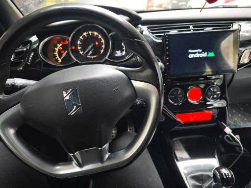 Autoradio 9" Android 13 CarPlay Navi GPS per Citroen C3 II DS3 2009-2016 - Immagine 1 di 4