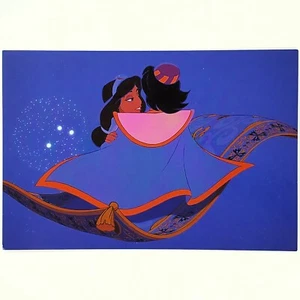 Aladdin Postcard Jasmine Disney Princess Collection Magic Carpet 4x6 Clearance - Picture 1 of 2