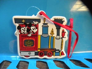 NWT Disney Hollywood Studios Mickey Minnie Runaway Railroad Ornament - Picture 1 of 2