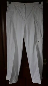 Gerry Weber Sport Cargo Trousers, Size UK 18, White, Cotton/Elastane - Picture 1 of 4
