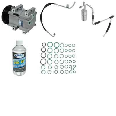 AC Compressor Kit Condenser Fits Lincoln Continental 1993-1994 V6 3.8L KTC120-4 - Image 1 of 4