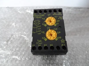 Relé de Monitoreo de Corriente Kuhnke I1540.2 Rango 0.1-1A, 6A 250V CA (24735) - Imagen 1 de 8