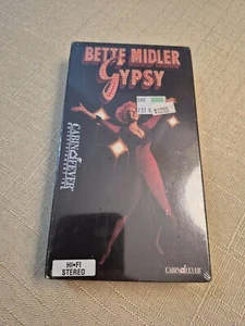 BETTE MIDLER IN GYPSY on VHS, Hi-Fi Stereo, NEW SEALED - Picture 1 of 3