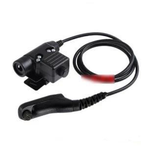 Tactical Headset U94 Cable PTT For Motorola APX-6000 DP-3401 DGP-6150 XiR P8208 - Zdjęcie 1 z 5