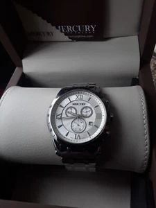 Mercury Swiss Made Chronograph Watch for Men - Picture 1 of 8