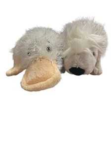 Ganz Lot 2 Webkinz Porcupine/Googles No Code Stuffed Animals. - Picture 1 of 13