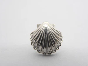 Scallops: Brooch From Jacket Silver 925- Shell - Saint James - Santiago) - Picture 1 of 9