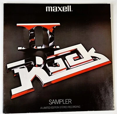 Maxell: "Rock II" - Limited Edition Sampler (LP, 1980) Vinyl LP Record  NM Cond - Image 1 of 4