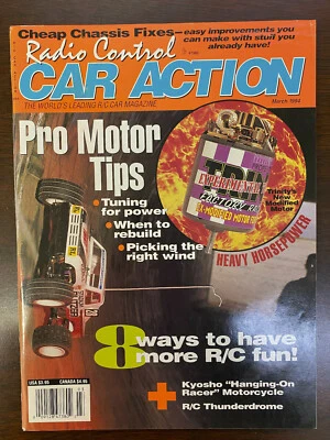 Radio Control Car Action magazine RCCA March 1994 RC vintage - Image 1 of 2