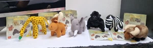 McDonalds Happy Meal 1997 - Komplettsatz Mäc Zoo - 6 Plüsch Tiere Figuren - Bild 1 von 17