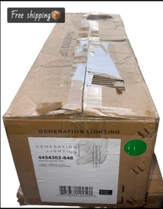 Generation Lighting Dex 18" Wide Bath Bar with Frosted Glass Shade 4454302-848…! - Picture 1 of 1