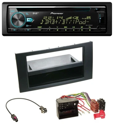 Pioneer DAB MP3 CD USB Bluetooth Autoradio für Ford Fusion Transit Kuga 05-12 sc - Bild 1 von 4