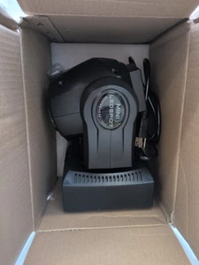 Mini gobo moving head light DMX 8 Gobo 8 Color LED ring With remote. DJ Wedding - Picture 1 of 4