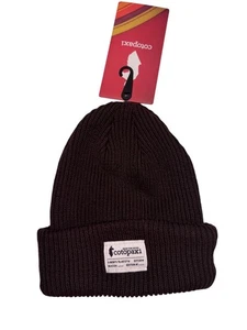 Cotopaxi Wharf Beanie Black Iris Knit Hat NWT $25 Brown $25 - Picture 1 of 4