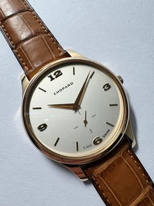 Chopard LUC Xps Uhr 18 K Rose Gold Automatic flach Ref 161920 Top Zustand Edel - Bild 1 von 17