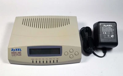 ZYXEL Omni-net LCD Plus - ISDN 128k - RS232 Serial/USB Modem - Image 1 of 4