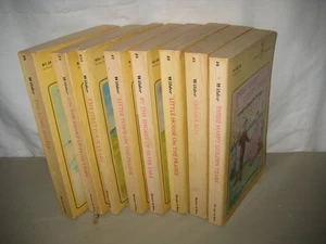 Complete 8 Little House on Prairie books/ Laura Ingalls Wilder/ Garth Williams - Picture 1 of 2