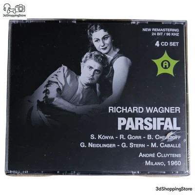 Richard Wagner Parsifal 4CD Andromeda 2012 André Cluytens Teatro alla Scala Mila - Bild 1 von 2