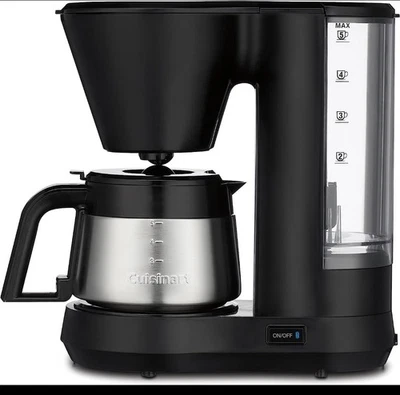 Cuisinart 5-Cup Coffeemaker with Stainless Steel Carafe Removable - Image 1 of 3