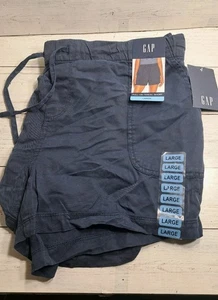 GAP Damen Lyocell Kordelzug Pull-On Tencel Shorts in Nachthimmel Größe: Large - Bild 1 von 11