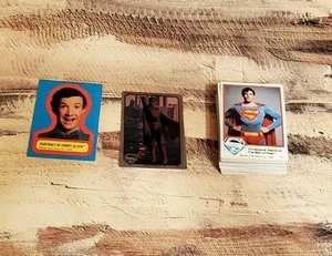Superman 1978 TOPPS Original Trading Cards 65 Cards + 7 Stickers - Picture 1 of 12