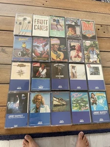 rare Jimmy Buffet 20 Cassette LOT Havana Daydreamin A-1-A Son of a Son of Sailor - Picture 1 of 13