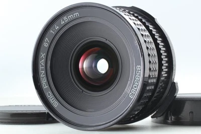 LATE [ Near MINT w/Cap ] SMC Pentax 67 45mm f/4 Lens For 6x7 67 67II from JAPAN - Image 1 of 4