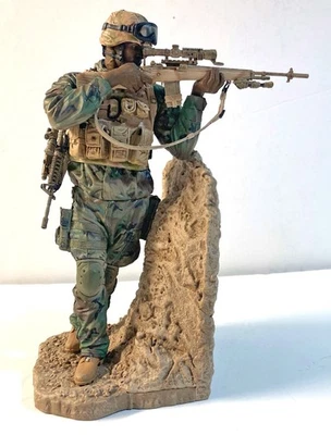 McFarlane Military Series 3 2005 Army Ranger Sniper afroamericano Foto 1 de 3