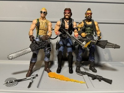 Juego de 3 G.I. Figuras de acción JOE Classified Dreadnoks (Buzzer, Torch & Ripper) Foto 1 de 3