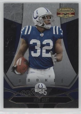 2008 Donruss Gridiron Gear Rookie /999 Mike Hart #172 Rookie RC - Image 1 of 2