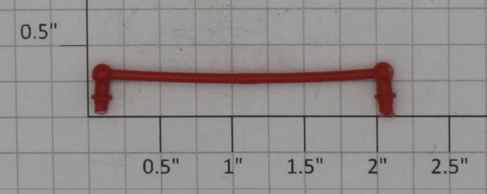 Lionel 0804-6 Red Plastic Handrail Set - Image 1 of 1